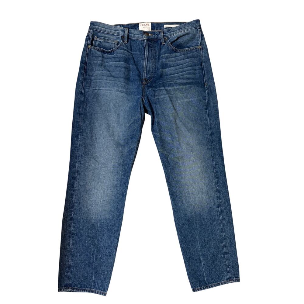 FRAME Le Original Rigid Re-Release Jeans Womens 32 Cherish Wash Button Fly